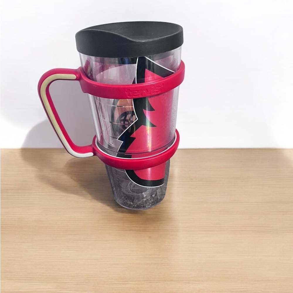 Tervis Louisville Cardinals tumbler with holder